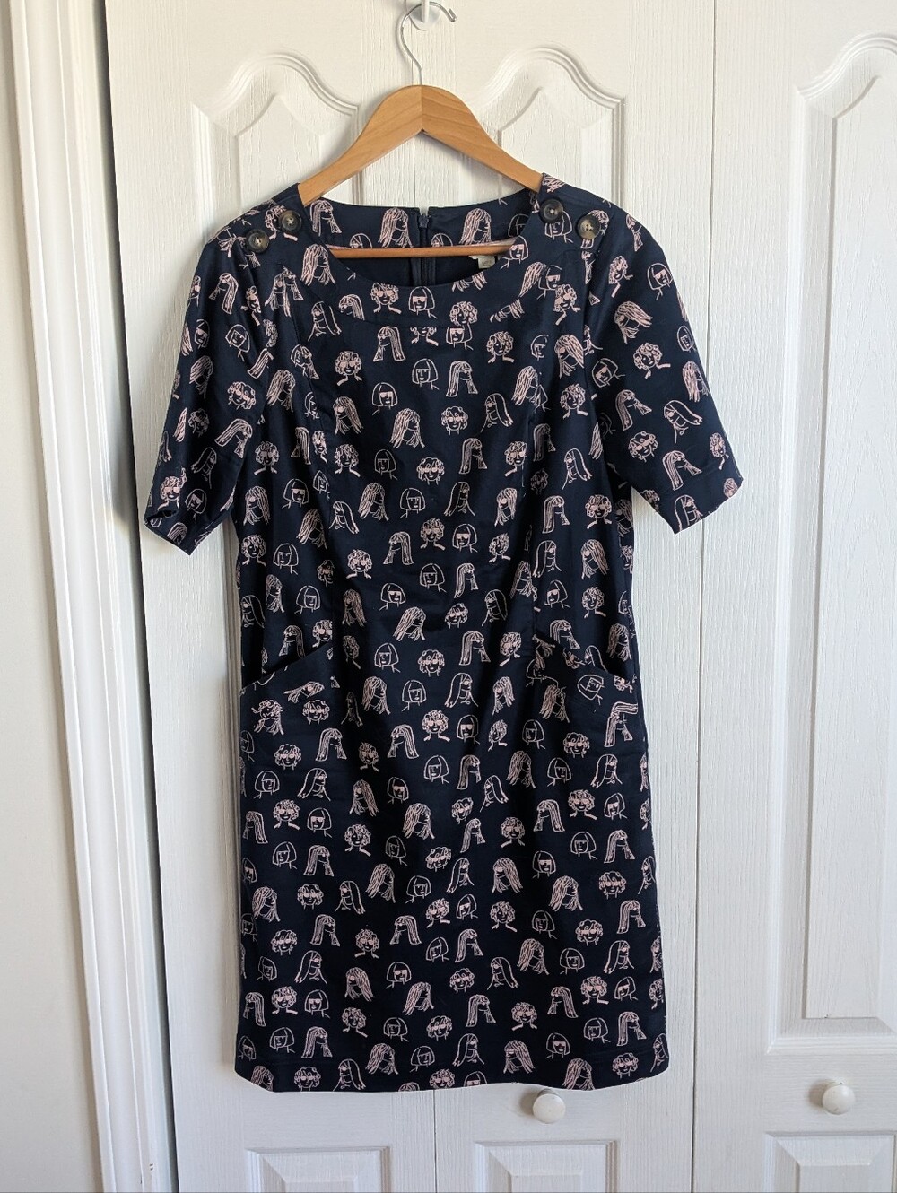 Boden Iona Dress Faces Kitche Pockets